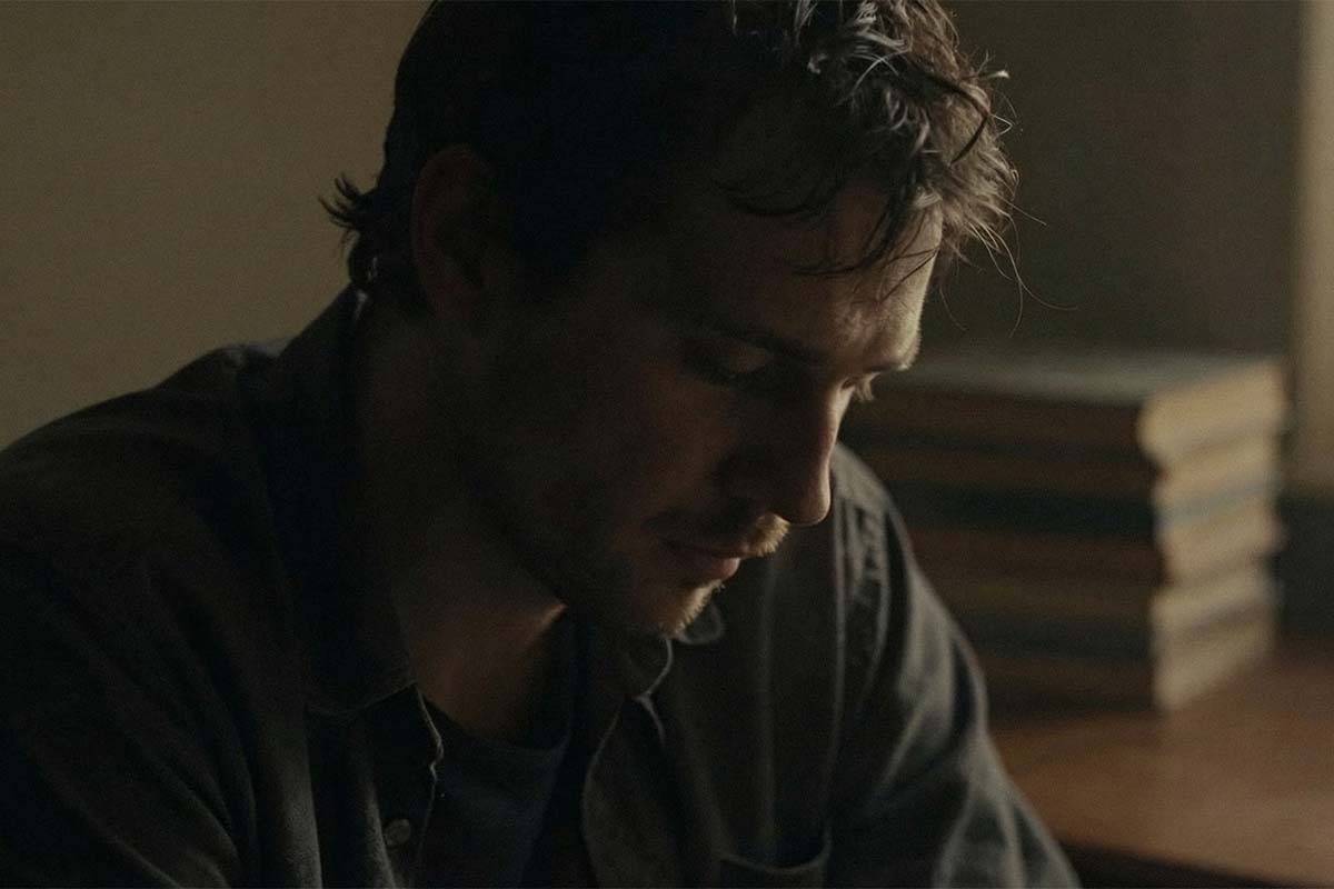 A person practicing mindfulness and breathing techniques for trauma recovery